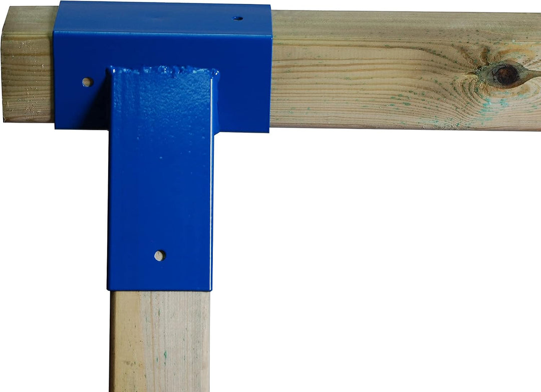 OTITU Just Fun Vierkant Schaukelverbinder 90/90mm, 90° - Blau, Blau