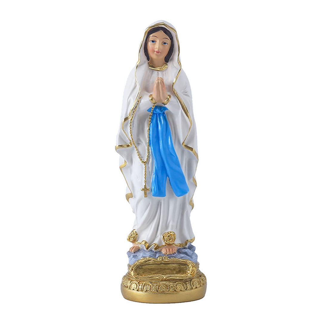 Lourdes Jungfrau Maria Statue, 5.7 inch katholische Gesegnete Jungfrau Maria Statuen, katholisches G