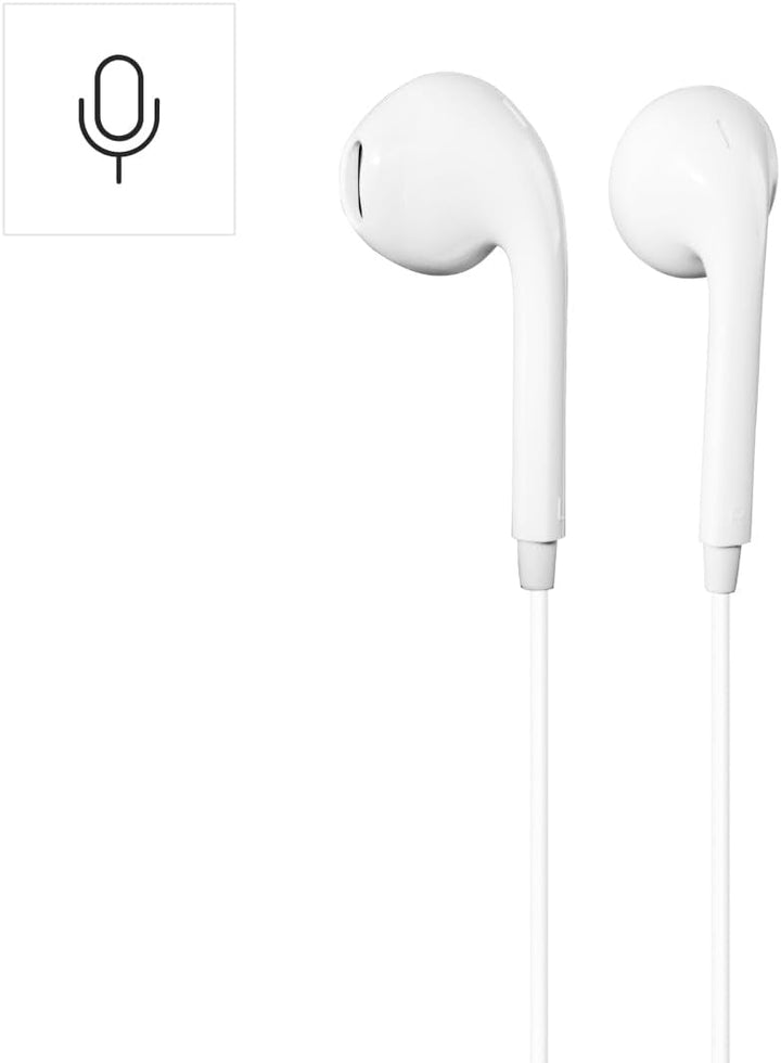 Hama Kopfhörer Glow II, Earbuds, Mikrofon, Lightning, Weiss