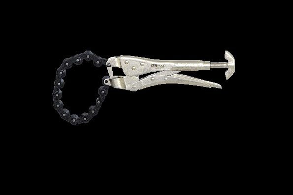 KS Tools 150.1510 Grip-Auspuff-Kettenrohrabschneider, Ø 19-83mm