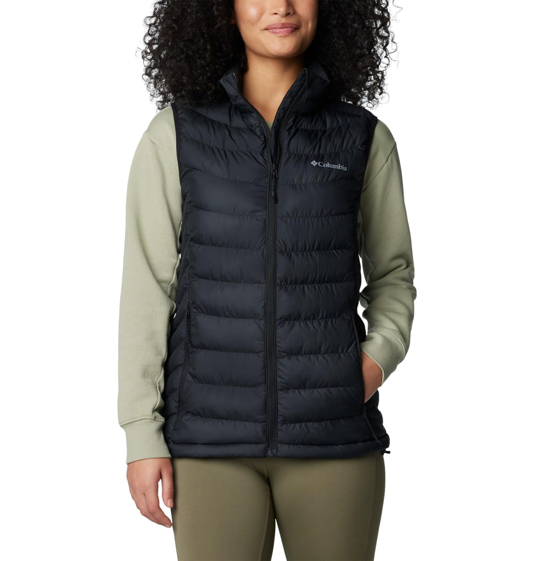 Columbia Powder Lite Vest, Steppweste für Damen, Schwarz