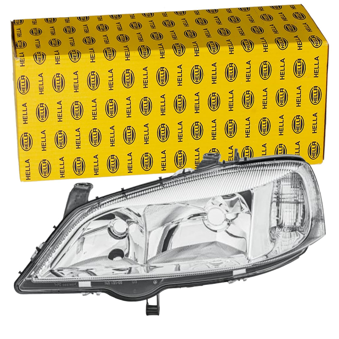 HELLA 1EG 007 640-311 Halogen-Hauptscheinwerfer- ECE - für Rechtsverkehr - vorne links, Links