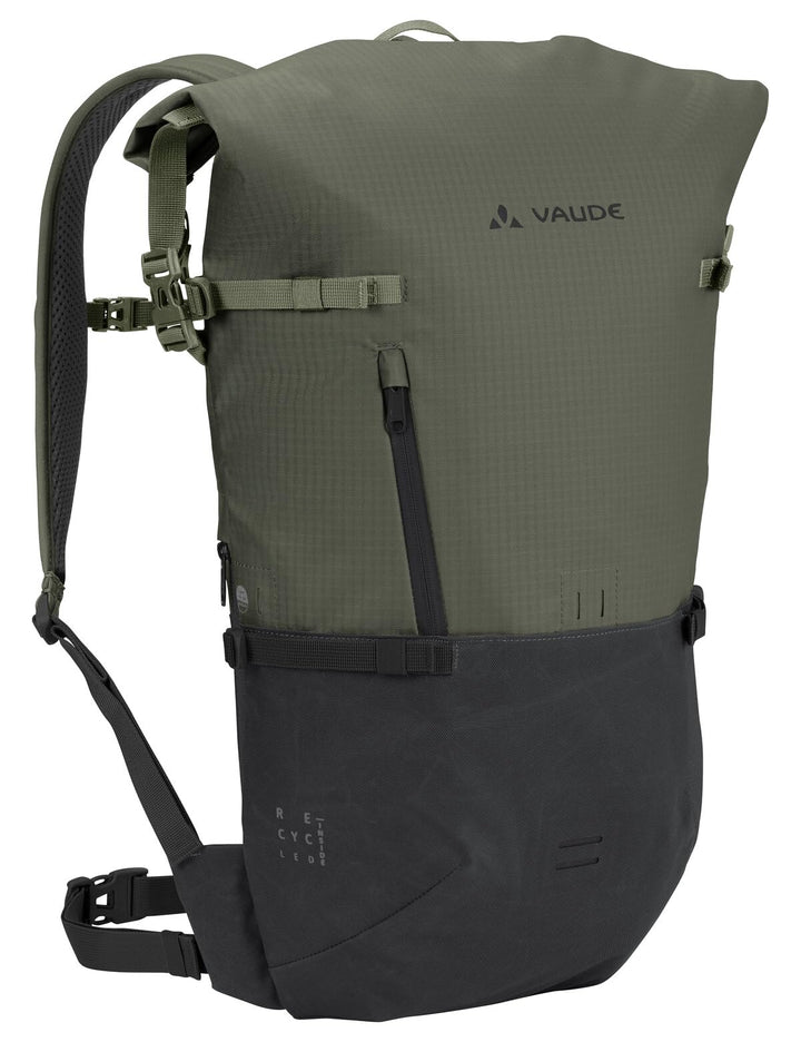 VAUDE Cityrucksack CityGo II Khaki Einheitsgrösse, Khaki Einheitsgrösse
