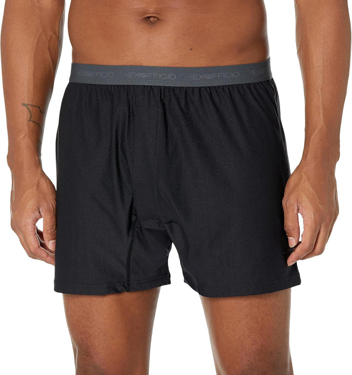 ExOfficio Herren Boxershorts L Schwarz, L Schwarz
