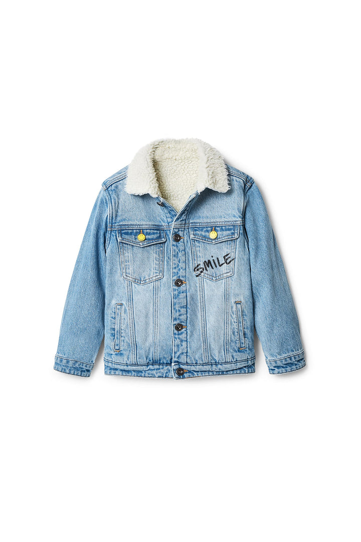 Desigual Jungen CHAQ_Neptun 5053 Denim MEDIUM WASH 6 Jahre Blau, 6 Jahre Blau