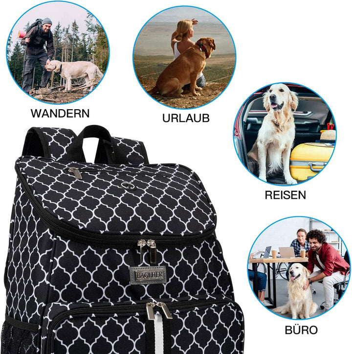 BAGLHER Hunde-Reisetasche, von Fluggesellschaften zugelassener Haustierbedarf, Hundereiserucksack mi