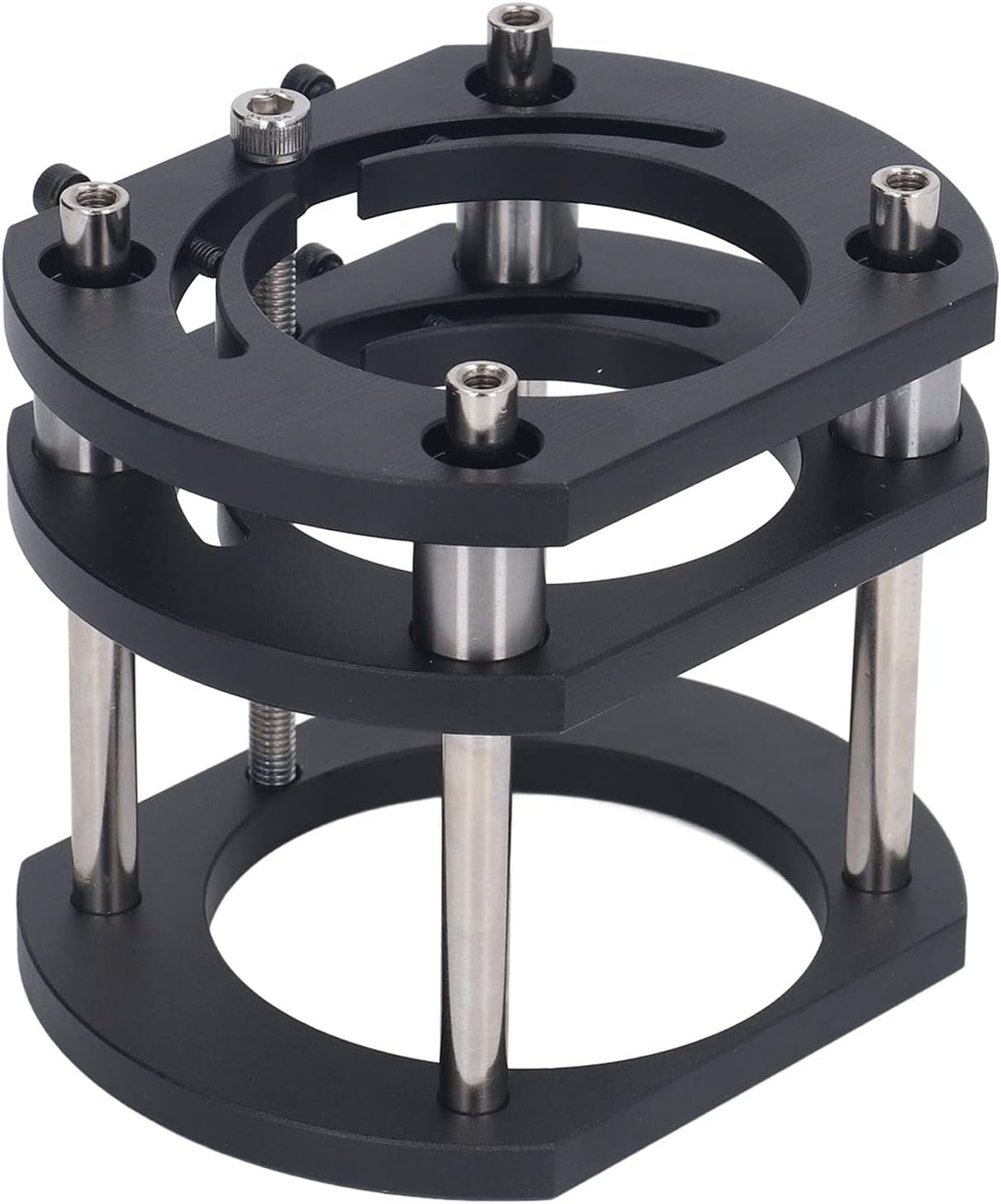 Router-Lift-Basis, Router-HebebüHne, 4 Kiefer Hubsystem für MetallfräStische Werkzeug zum Anheben De