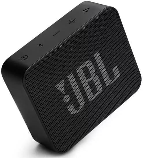 JBL Go Essential Tragbarer Bluetooth-Lautsprecher – Schwarz – JBLGOESBLK Y