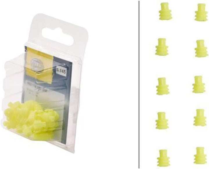 HELLA - LED-Tagfahrleuchtensatz - 24/12V - Anbau - Lichtscheibenfarbe: glasklar - Kabel: 1800mm - Fa