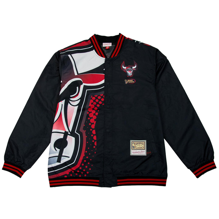 Mitchell &amp; Ness Big Face 7.0 Fashion Clothing (NBA/NFL) M Chicago Bulls Jacket, M Chicago Bulls Jack