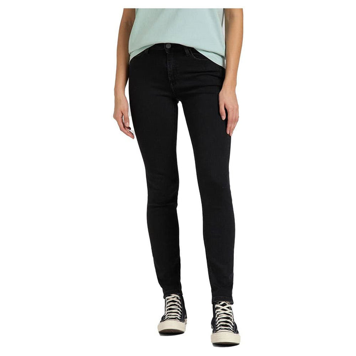 Lee Damen Jeans Foreverfit 26W / 29L Black Avery, 26W / 29L Black Avery
