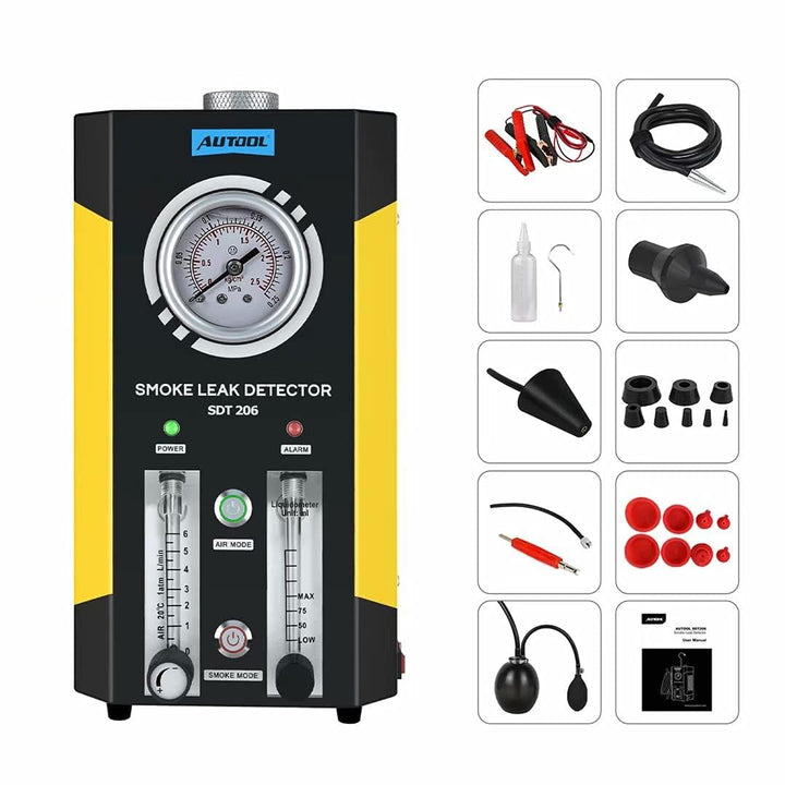 AUTOOL Automotive Pipes Kraftstoffleckdetektor Diagnositc Tester EVAP Lecks Prüfmaschine für 12 V Fa