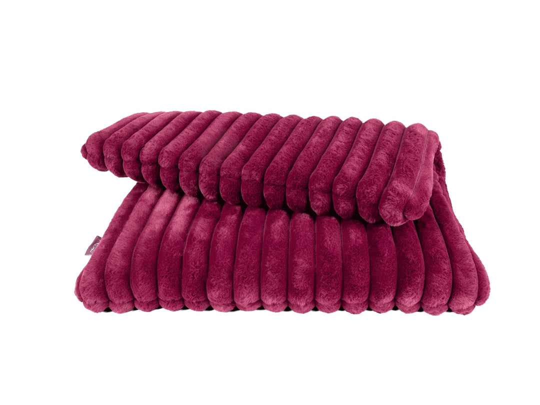TrendPet Mora, gemütliche Hundematte mit extradicker Polsterung (Berry, 60x45 cm) Berry 60 x 45 cm,