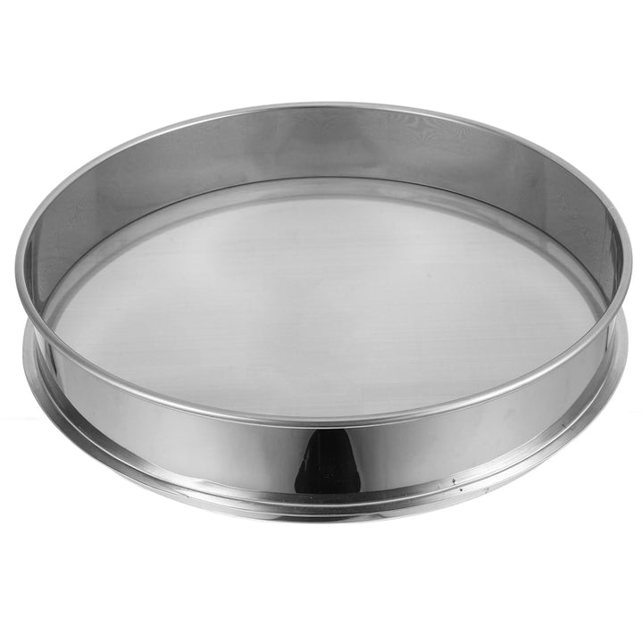 BESTOMZ Edelstahl Kräuter Pollen Hash Extractor stapelbar Sichter 100 Mikron Shaker
