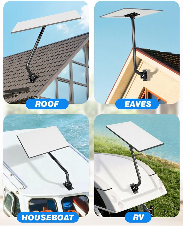 RFIVER Starlink Halterung für Starlink Gen 3/V3/4/4X Standard-Antenne
