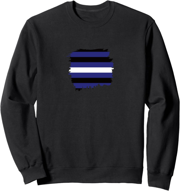 Lederflagge. Sweatshirt