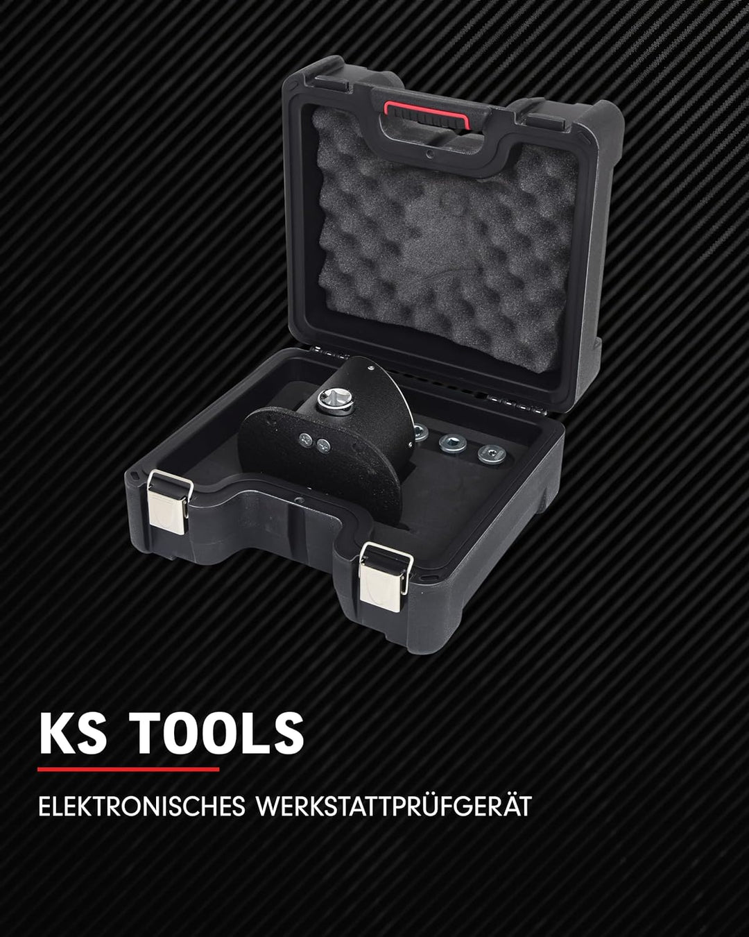 KS Tools 516.0100 Elektronisches Werkstattprüfgerät, 5-500Nm