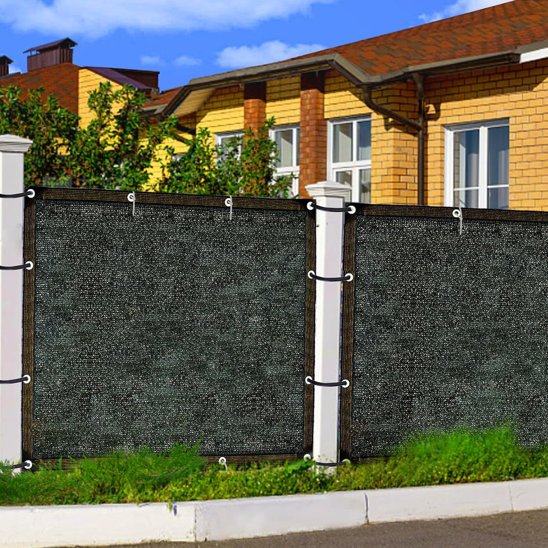 Schattierungsnetz Schattennetz für Gewächshaus/Garten 3x3m, 90% Rechteckig Sonnensegel Mit öSen für