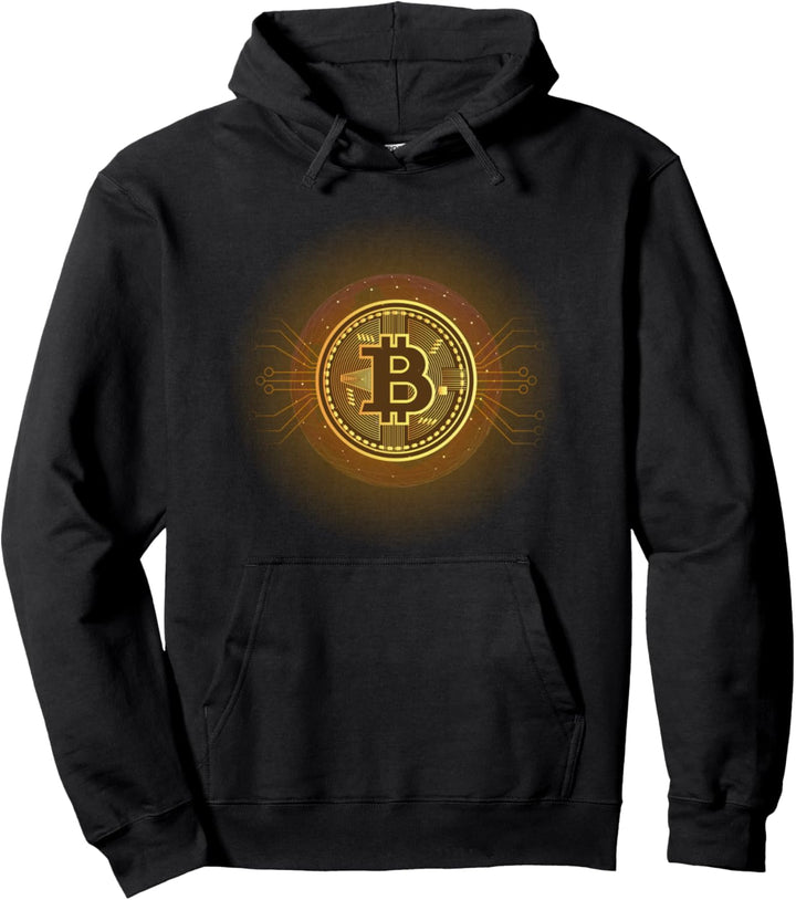 The Bitcoin Crypto Symbol Pullover Hoodie