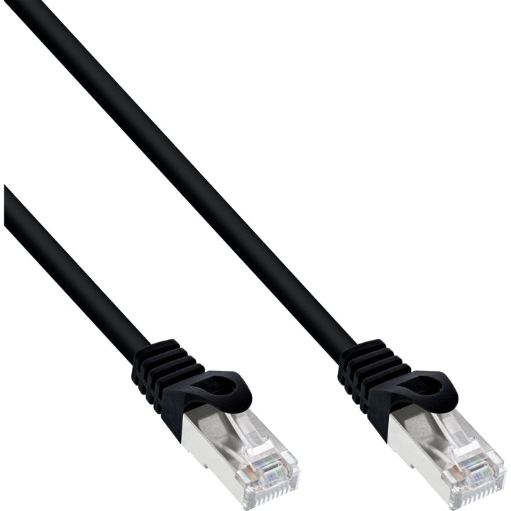 InLine 72525S Patchkabel, SF/UTP, Cat.5e, schwarz, 25m