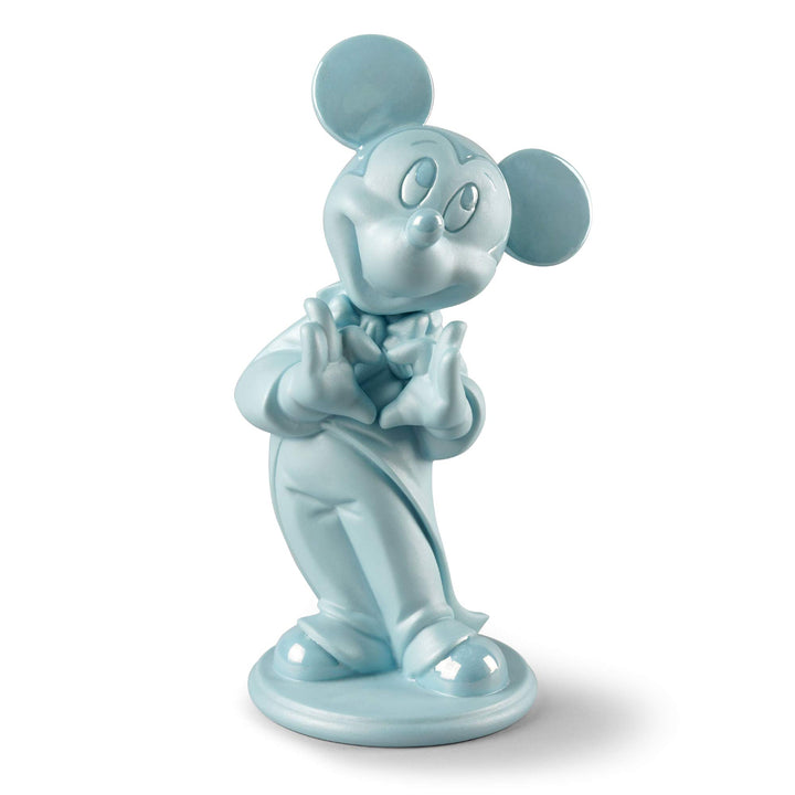 LLADRO Figur Mickey Mouse Blau Mickey Mouse Figur aus Porzellan