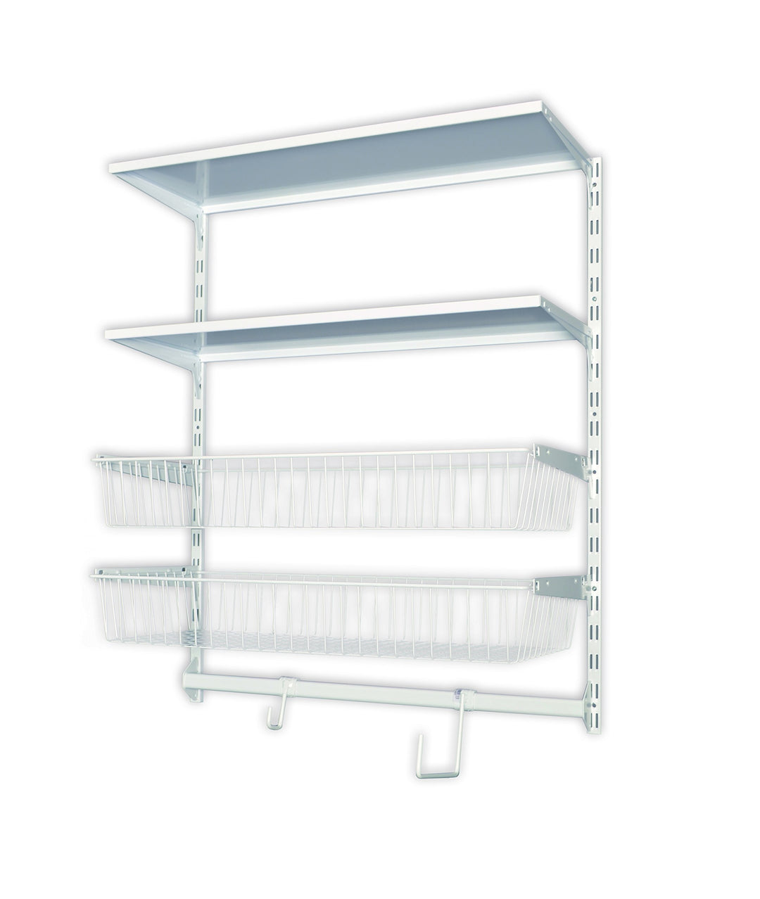 Element System Regalset PERFECT 1, Wandregal, Regal für Garage, Keller, Haushalt oder Speisekammer i