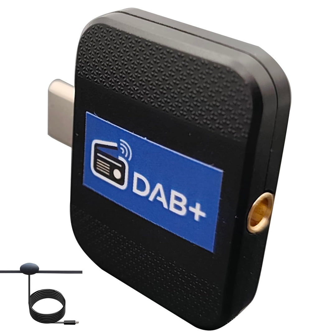 DAB+ USB Radioadapter, Digitalempfänger für Android Geräte | Erweitert Smartphones und Tablets um DA