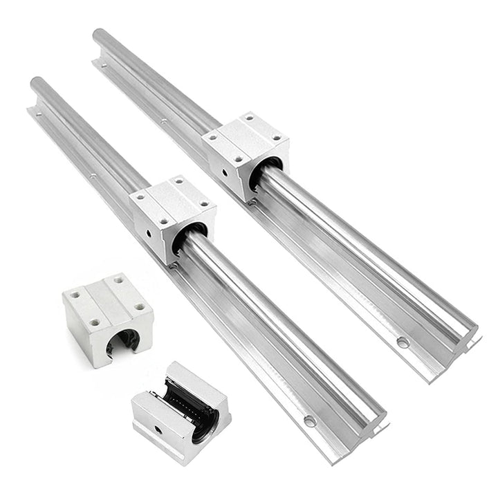 CNCMANS Linearführung 4 Stücke SBR20-800mm Führungsschiene und 8 Stücke SBR20UU Schiebeblock bearing
