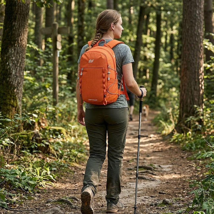 25L Wanderrucksack Damen Herren Reiserucksack Tagesrucksack Wasserdicht Leicht Backpack für Wandern
