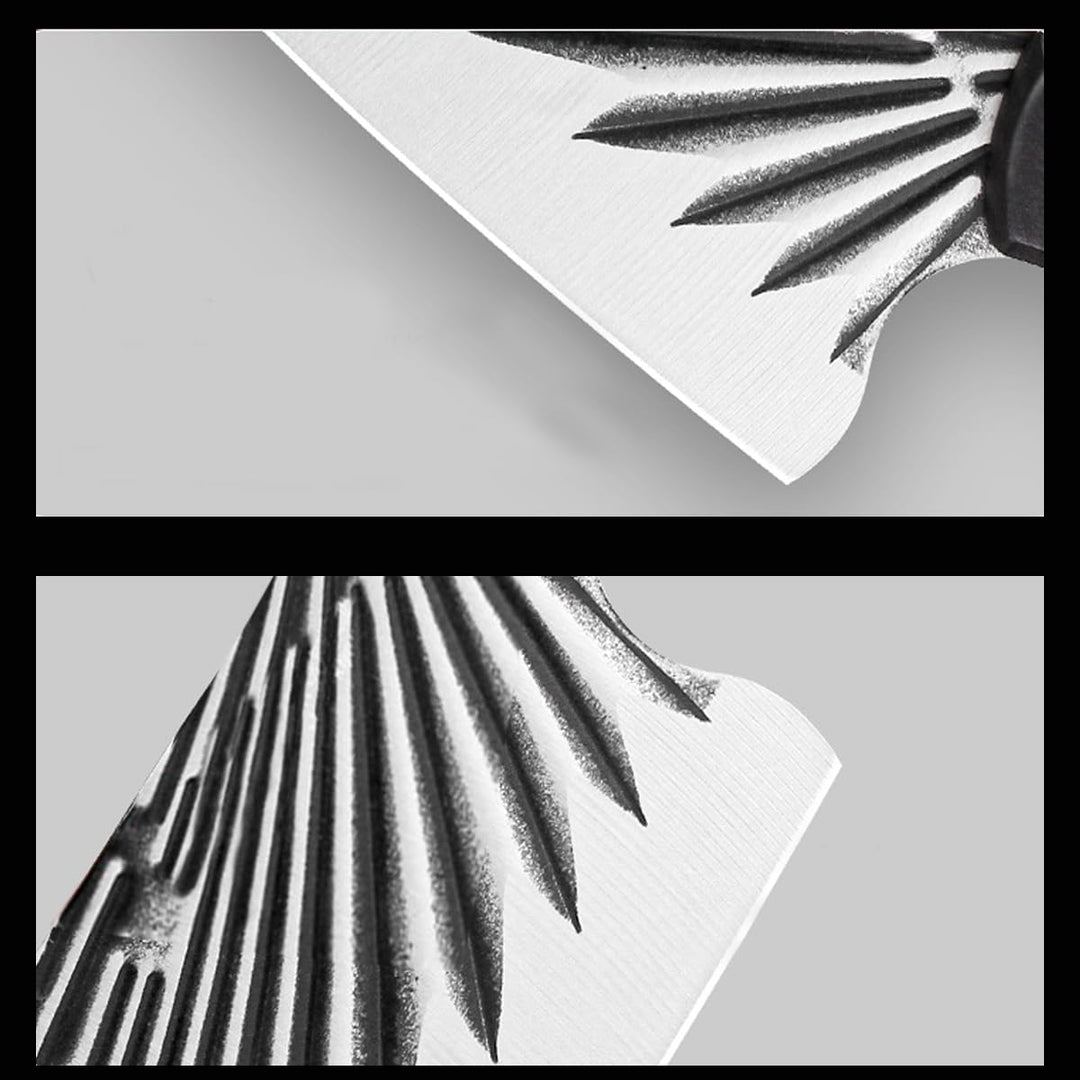 Messer set,2 Stücke Hackmesser, Handgemacht Geschmiedet Küchenmesser,scharfes Profi-Universalmesser