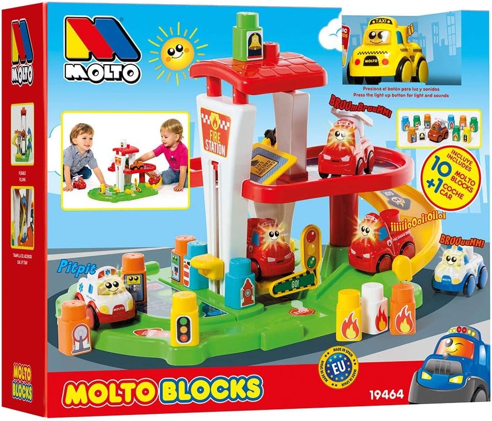 Molto Blocks Fire Station