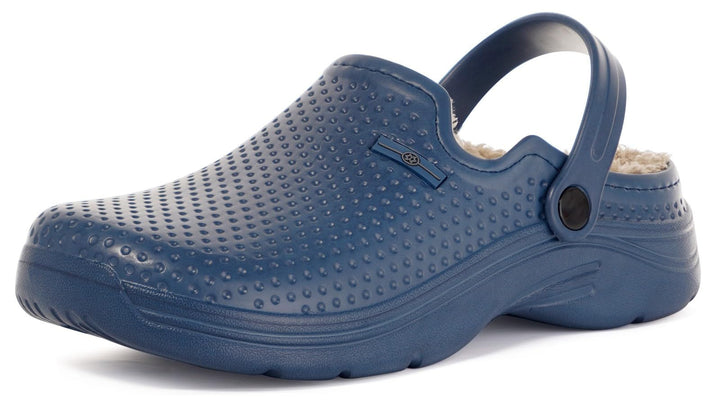 Eagsouni Clogs Hausschuhe Gefüttert Damen Damen Winter Gartenschuhe Wasserdicht Gartenclogs Warme Pa