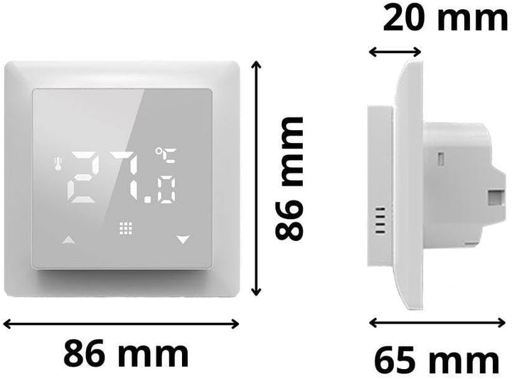 Sone Smart One WiFi Thermostat Fussbodenheizung 230V Tuya Smart Life NO/NC