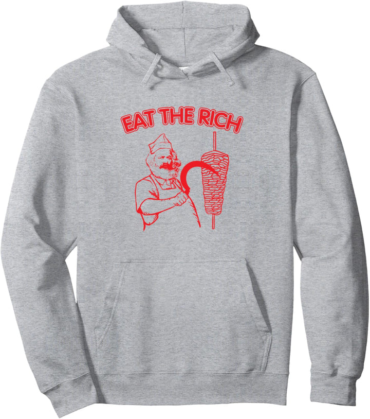 Der Marx Kebab "Eat the Rich" - Kebab Pullover Hoodie