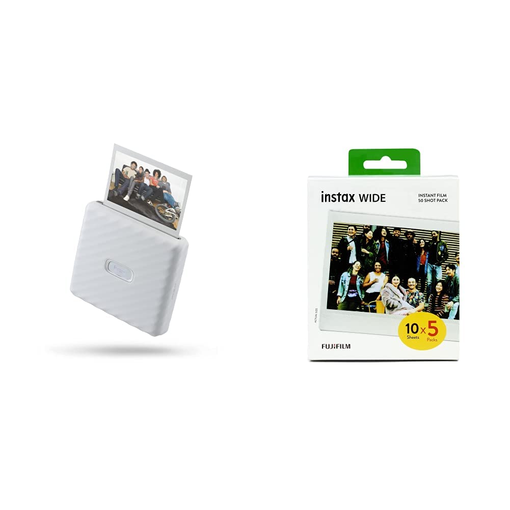 INSTAX LINK Wide Smartphone Printer Wide Film, 5&