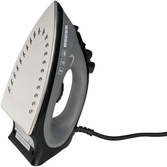 Corby Sherwood Dampfbügeleisen, 1200W, Schwarz, EU-Stecker