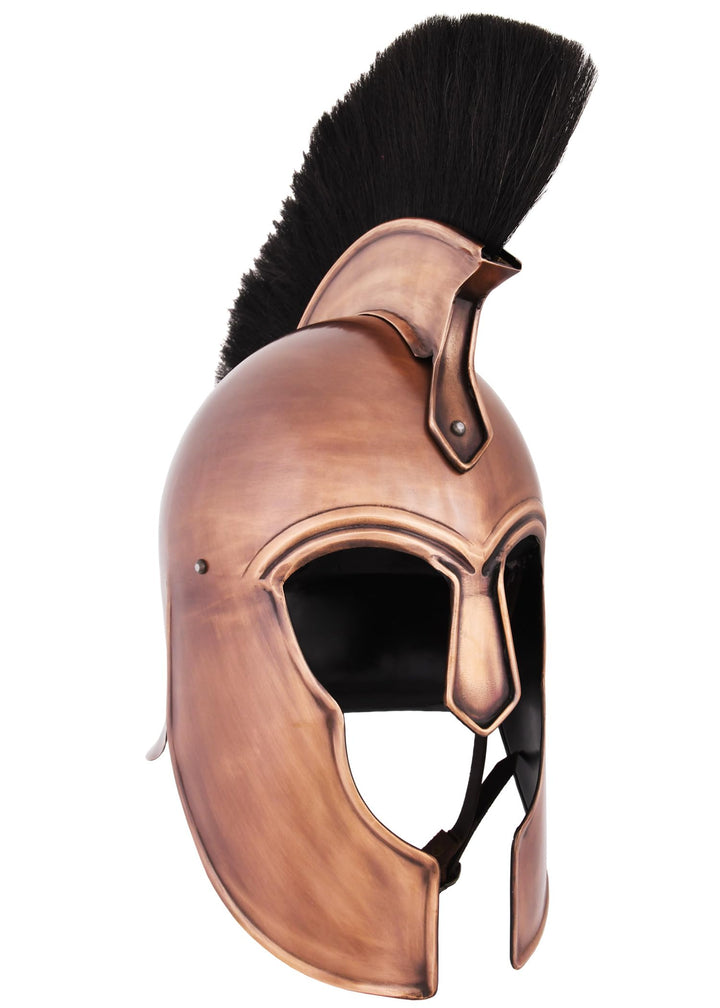 Griechischer Helm aus Troja mit Helmbusch - Antike - Griechenö