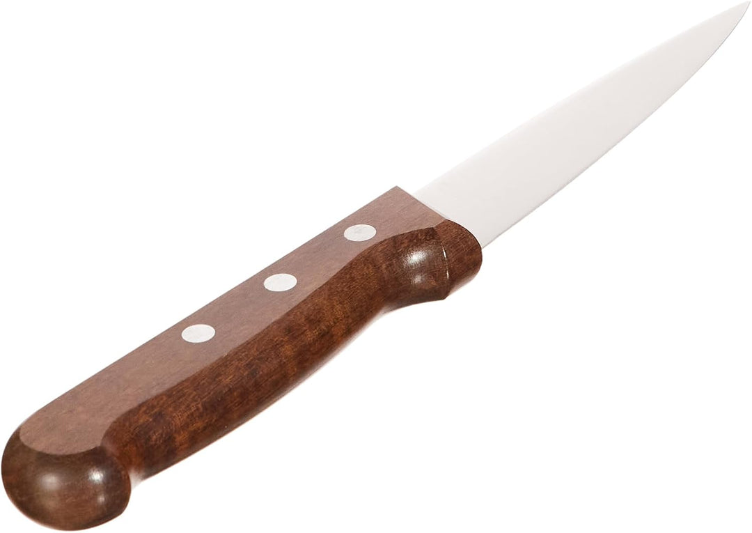Victorinox Rosewood Stechmesser, mit Holzgriff, Gerade Klinge, rostfrei, edelstahl, spülmaschinengee