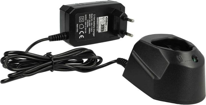 vhbw Ladegerät kompatibel mit Bosch GSR 10.8 V-Li, GSR 10.8 V-LiQ, GUS 10.8 V-LI, GWB 10.8-LI, GWB 1