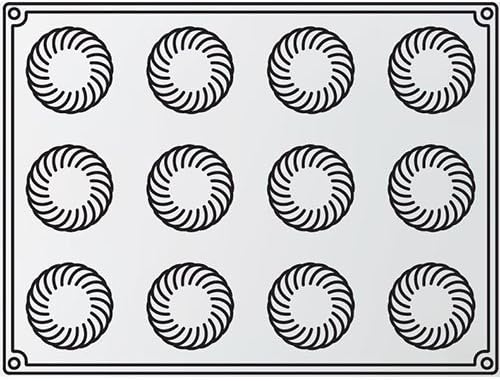 Pavoni Pavoflex Silikon-Backform zum Einfrieren, Caleidon"