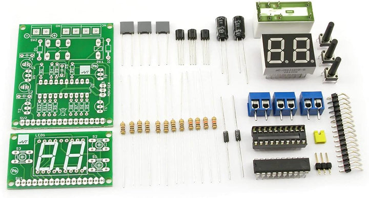 AVT3200 KIT DIY Universal-Zeitschaltuhr 0-99min, DIY Timer, Elektronik Bausatz, Elektronischer Timer