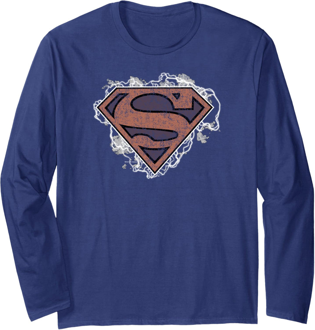 Superman Storm Cloud Supes Langarmshirt
