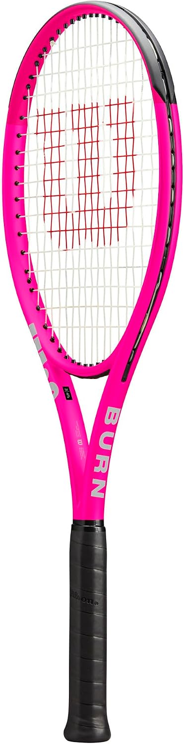 Wilson Burn V6 105 S Pink Tennisschläger Griff 1 - 4 1/8, Griff 1 - 4 1/8