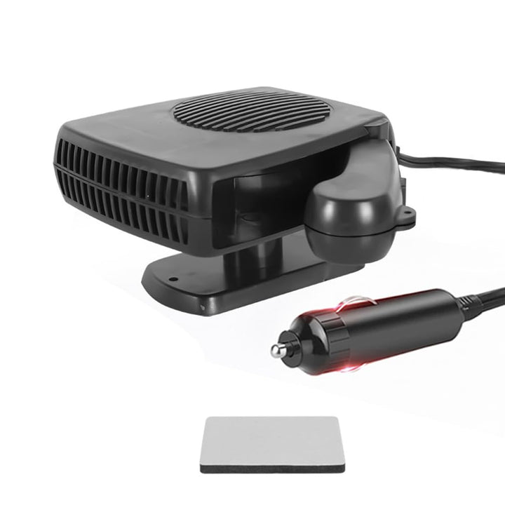 Baceyong 200W 2 in1 Tragbare Auto Heizung Heizung Lüfter Defroster Defogger für Auto LKW Schwarz 12V
