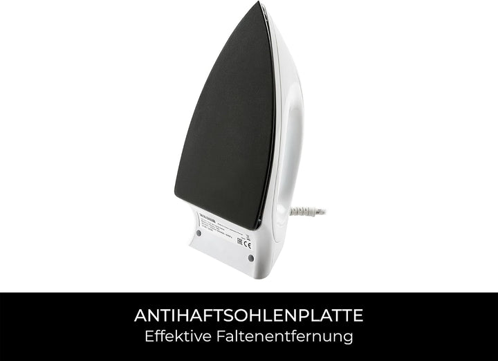 Corby Sherwood Trockenbügeleisen, 1200 W, Weiss, EU-Stecker