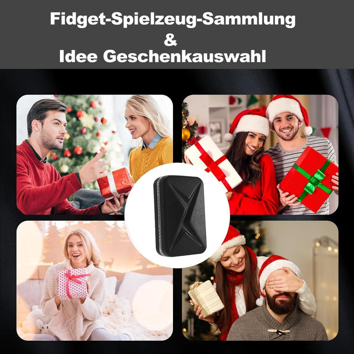 Vitoki Metall-Fidget-Slider für Erwachsene, magnetisches Fidget-Spielzeug mit All-Slide zur Linderun