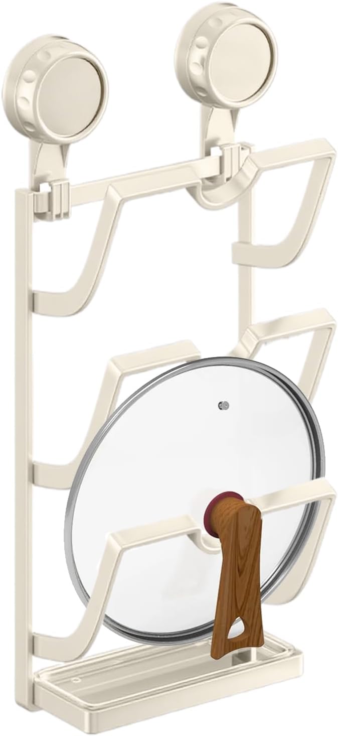 Topfdeckel Organizer - Topfdeckelhalter Mit 3 Etagen,Platzsparende Organisation für Küchenaufbewahru