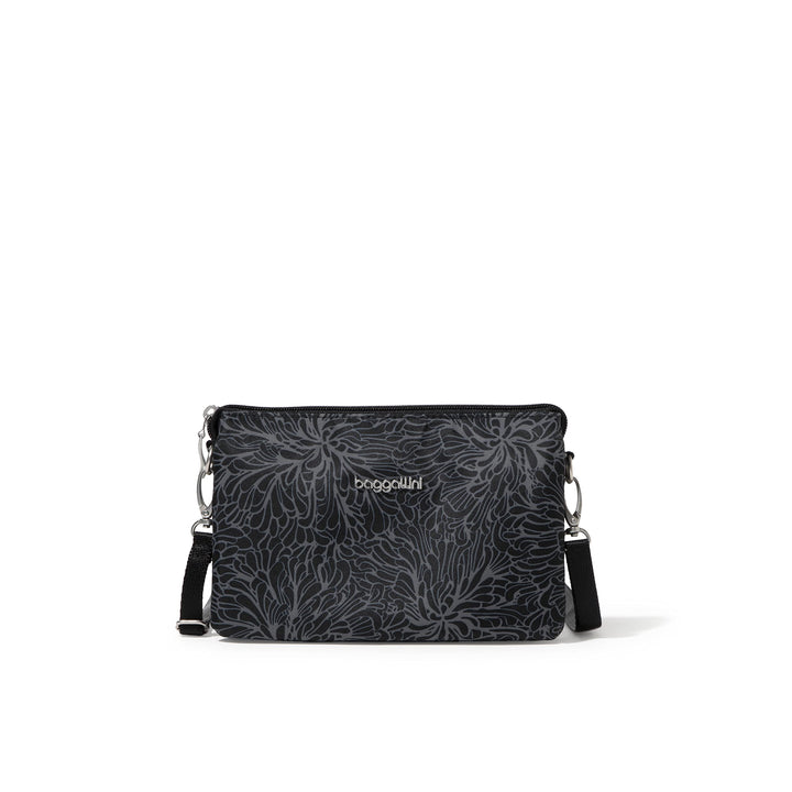 Baggallini Damen The Only Mini Bag Einheitsgrösse Midnight Blossom, Einheitsgrösse Midnight Blossom