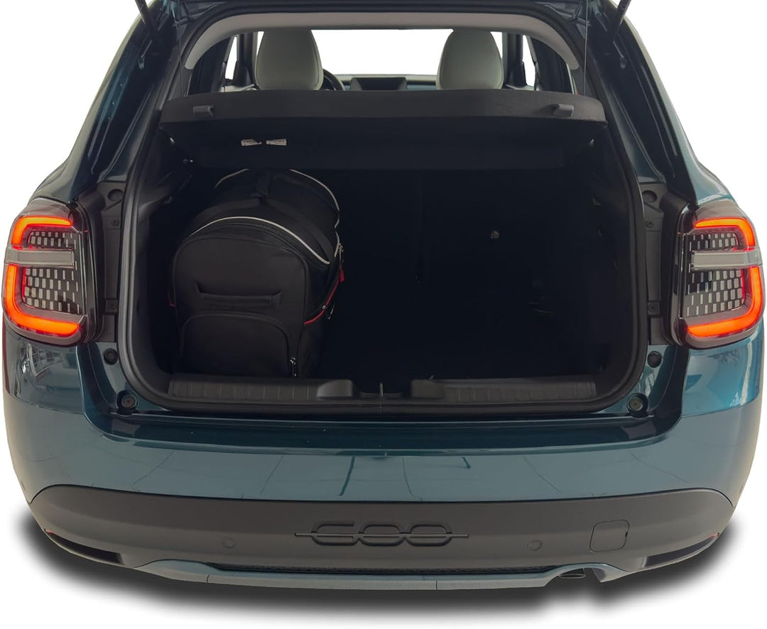 KJUST Dedizierte Kofferraumtaschen 3 stk kompatibel mit FIAT 600 MHEV II 2024+
