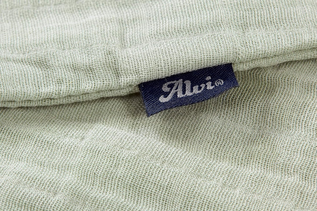 Alvi Babyschlafsack atmungsaktiv mit Babylöffel DeinKinderland| Baby-Schlafsack ohne arm extra dünn|